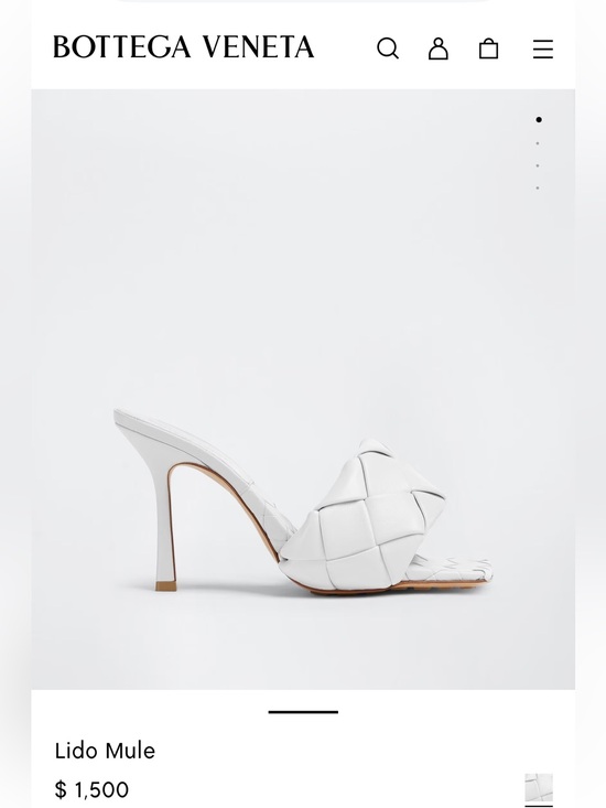 Bottega Veneta Shoes - Bottega Veneta Intreccatio Mules.*One Size Off* Left size 37; right size 38
